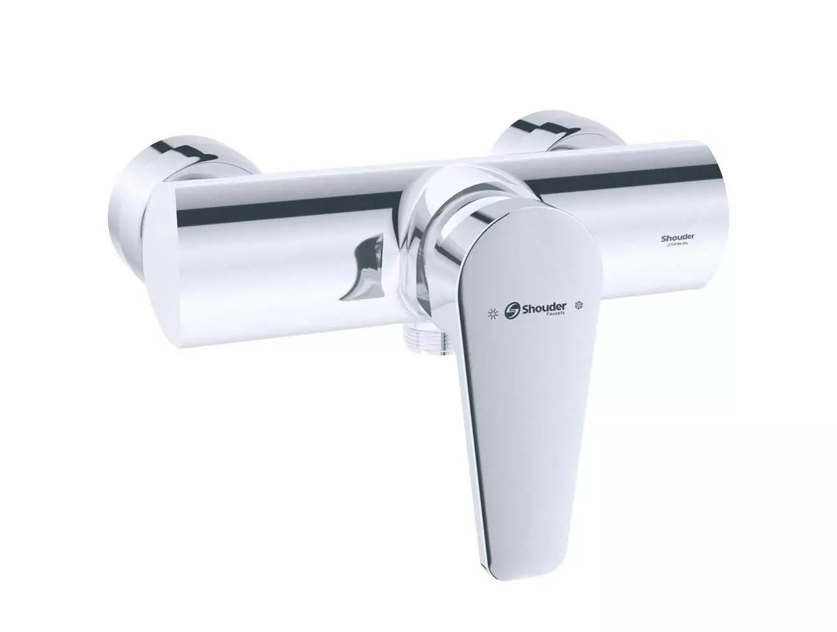 شیر توالت شودر  مدل لیون کروم