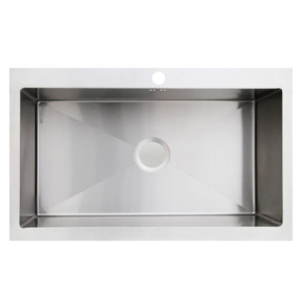 سینک توکار بیمکث مدل 724 BS تک لگن استیل