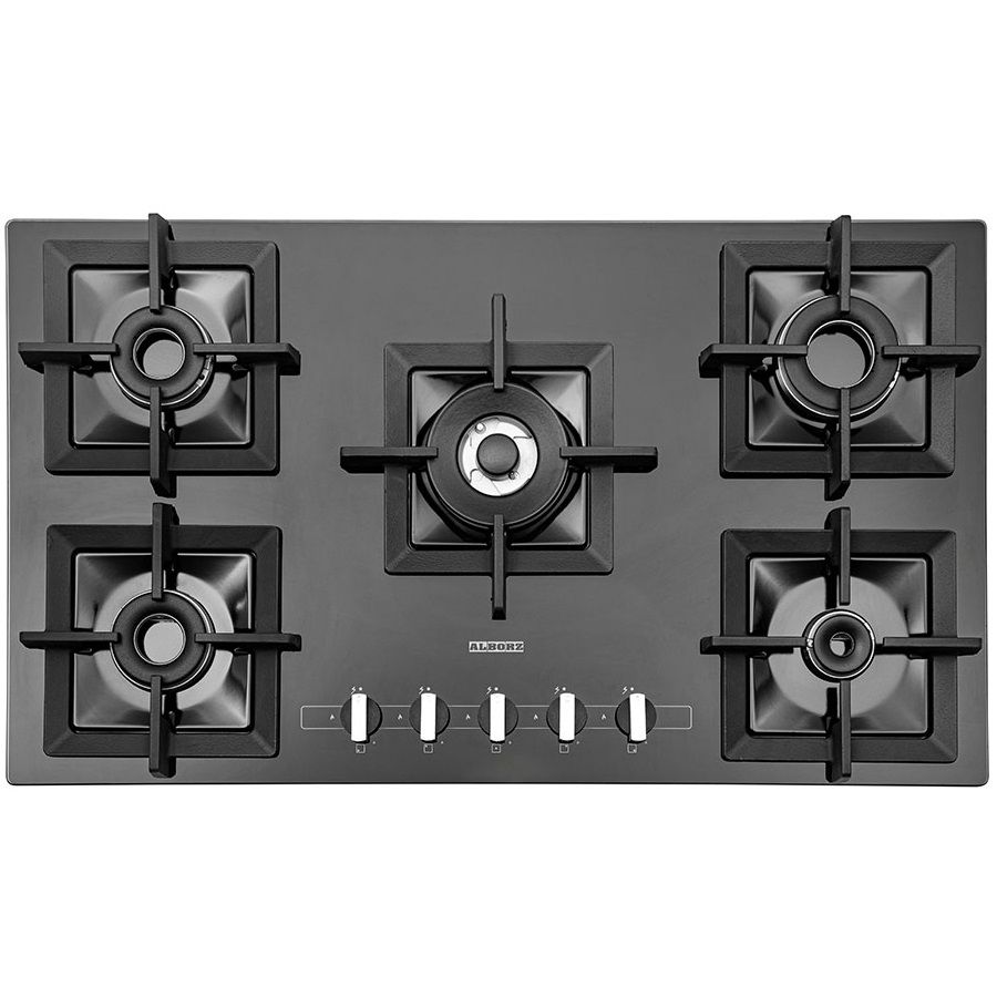 اجاق گاز استیل البرز مدل G5913 پنج شعله